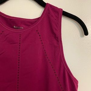 Athleta tank top - plum, size medium